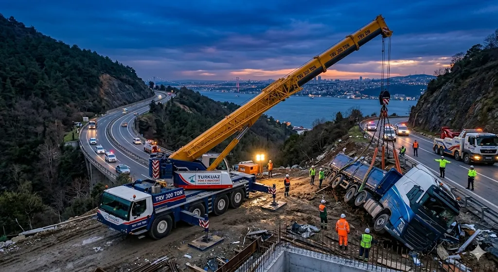 Zamana Karşı Yarış: Vinç ve Prefabrik Lojistiğinde Hız Faktörü